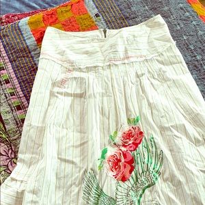 COPY - Vintage Johnny was asymmetrical cotton skirt